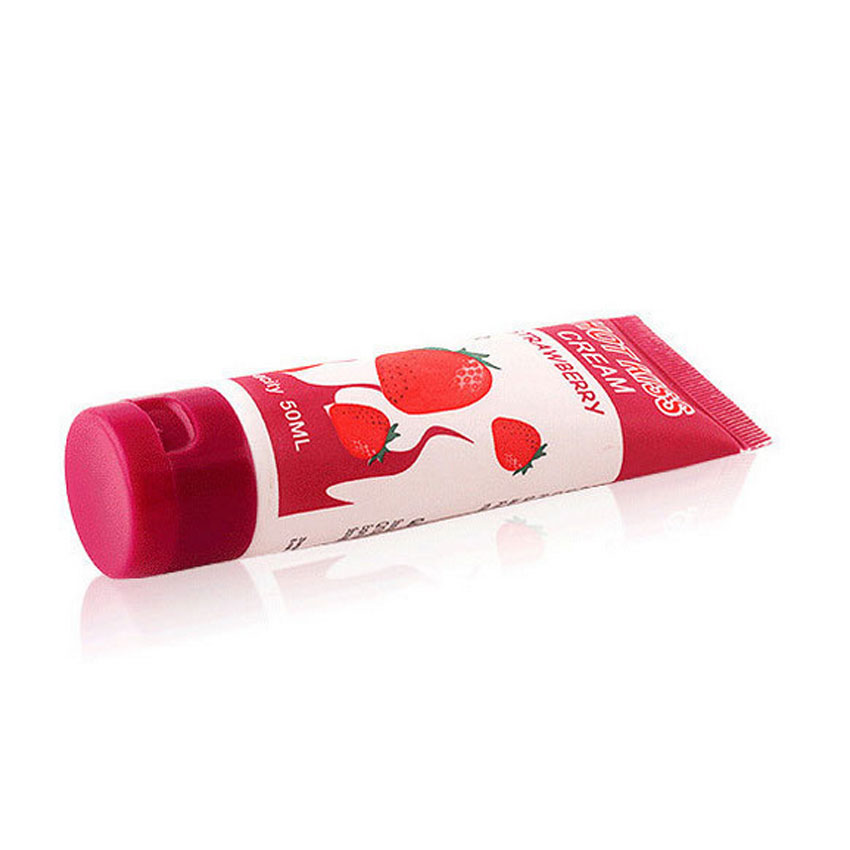 Hot Love Kiss Oil Cream Strawberry Lubricant 50ml